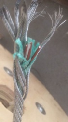 7.0mm wire rope with conductor